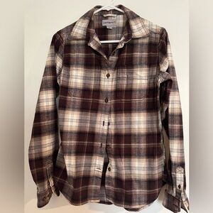 Carhartt women’s flannel.